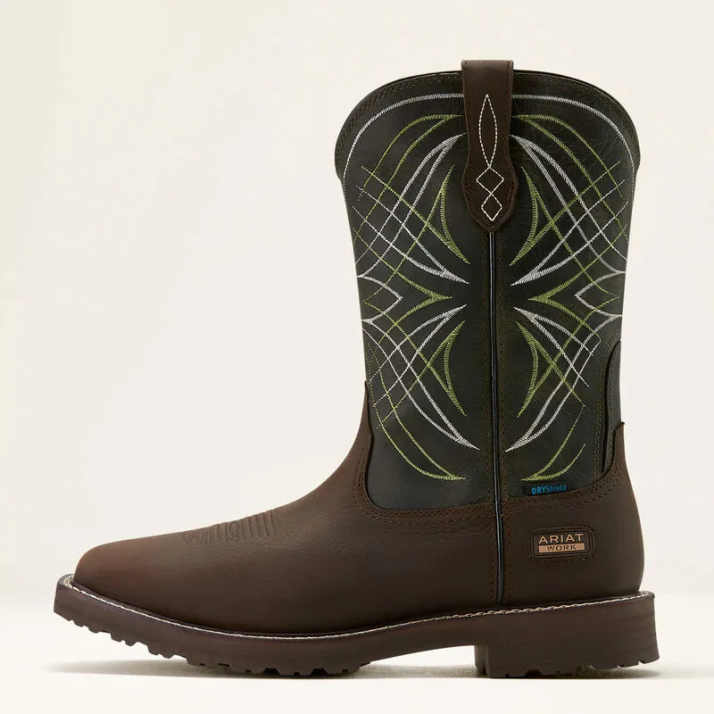 ARIAT Men's  Activator Waterproof Soft Toe Work Boot 10060894