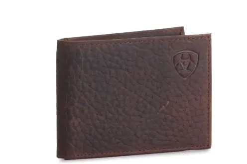 ARIAT Men's Bi-Fiold Logo Wallet A3547602
