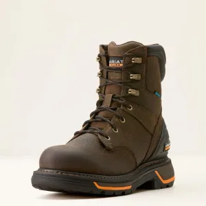 ARIAT Men's Big Rig 8'' Zipper Waterproof Soft Toe Work Boot 10053572