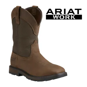 ARIAT Men's Groundbreaker Steel Toe Waterproof Work Boot 10015196