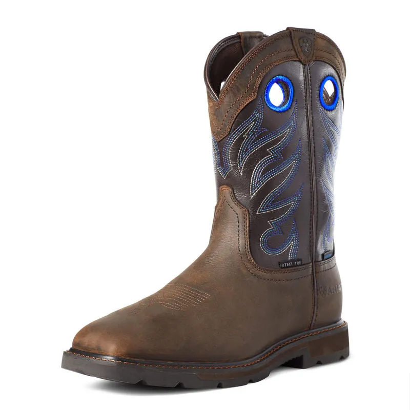 ARIAT Men's Groundwork WST Waterproof Steel Toe Work Boot 10034720