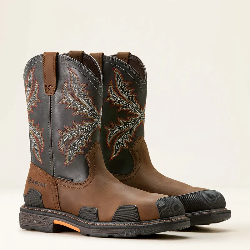 ARIAT Men's Overdrive Composite Wide Square Toe Work Boot 10053644