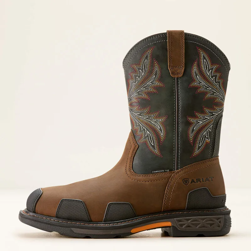 ARIAT Men's Overdrive Composite Wide Square Toe Work Boot 10053644