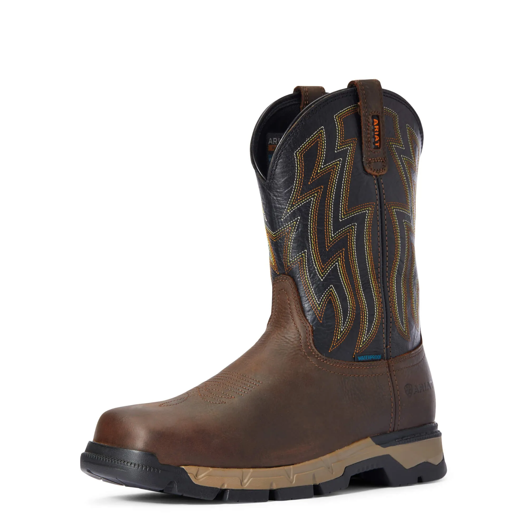 ARIAT Men's Rebar Flex Western Waterproof Work Boot 10034158
