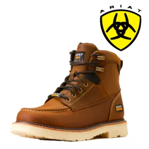 ARIAT Men's Rebar Lift 6 Inch H20 Round Toe Waterproof Work Boot 10046877