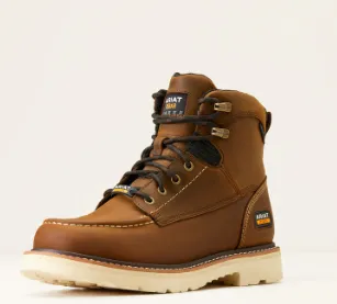 ARIAT Men's Rebar Lift 6 Inch H20 Round Toe Waterproof Work Boot 10046877
