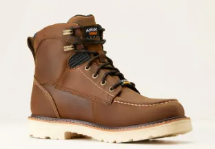 ARIAT Men's Rebar Lift 6 Inch H20 Round Toe Waterproof Work Boot 10046877