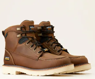 ARIAT Men's Rebar Lift 6 Inch H20 Round Toe Waterproof Work Boot 10046877