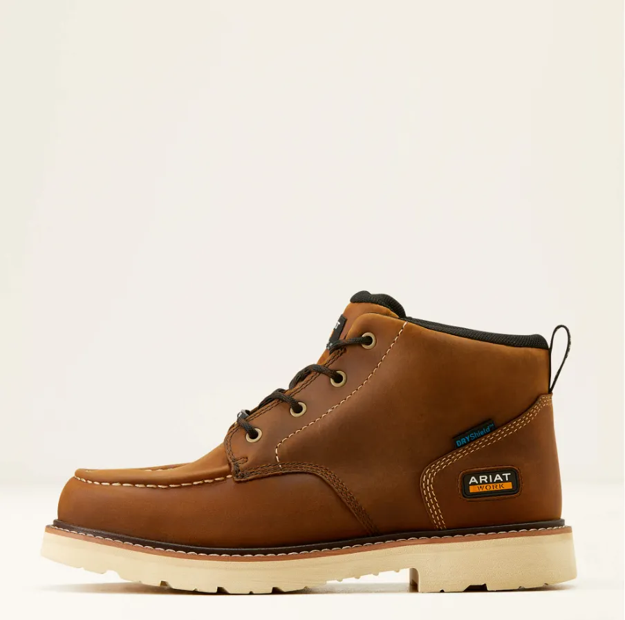 ARIAT Men's Rebar Lift Chukka Waterproof Soft toe Work Shoe 10050846