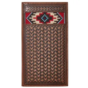 ARIAT Men's Rodeo Wallet Southwestern Rodeo Wallet A3543408