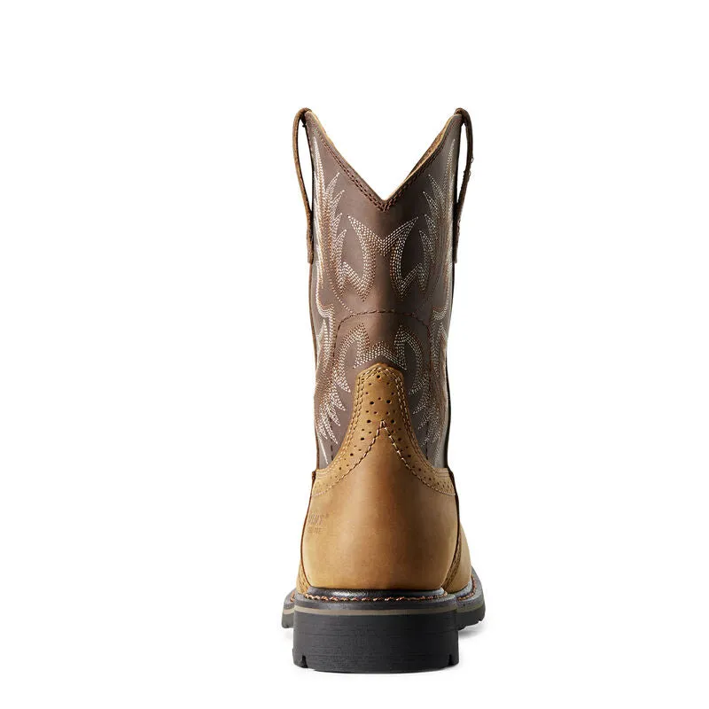 ARIAT Men's Sierra Wide Square Toe Steel Toe Work Boot 10010134