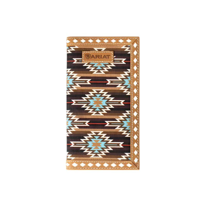 ARIAT Men's Southwest Diamond Rodeo Wallet A3559102