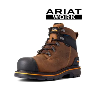 ARIAT Men's Stump Jumper 6 Inch Waterproof Composite Toe Work Boot 10038299