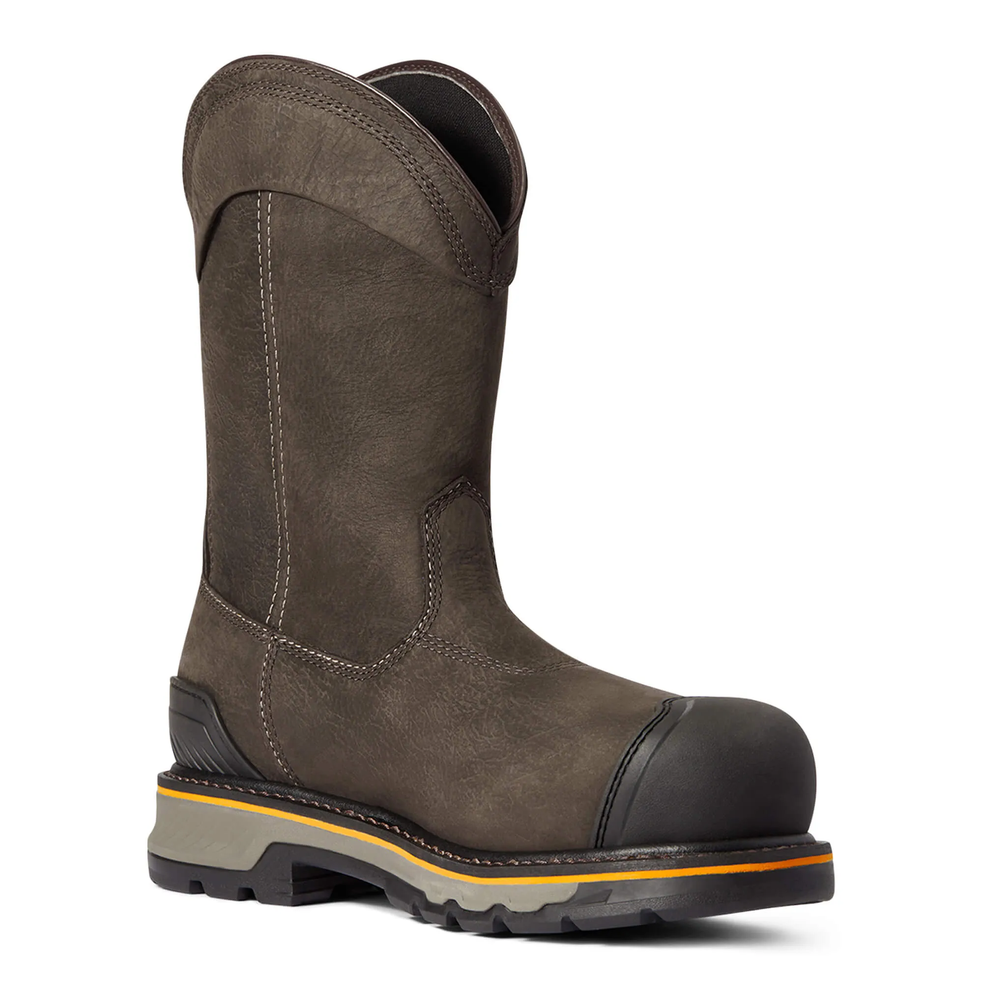 ARIAT Men's Stump Jumper Pull On Composite Toe Waterproof Work Boot 10038282