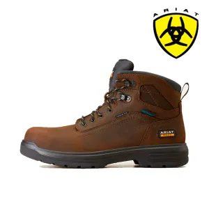 ARIAT Men's Turbo 6 Inch Waterproof Carbon Toe Work Boot 10046861
