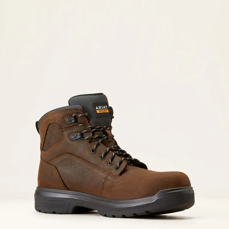 ARIAT Men's Turbo 6 Inch Waterproof Carbon Toe Work Boot 10046861