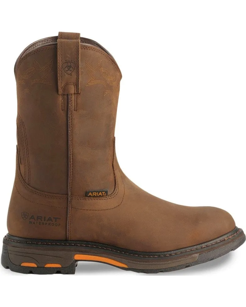 ARIAT Men's Workhog 10 Inch Waterproof Work Boot 10001198