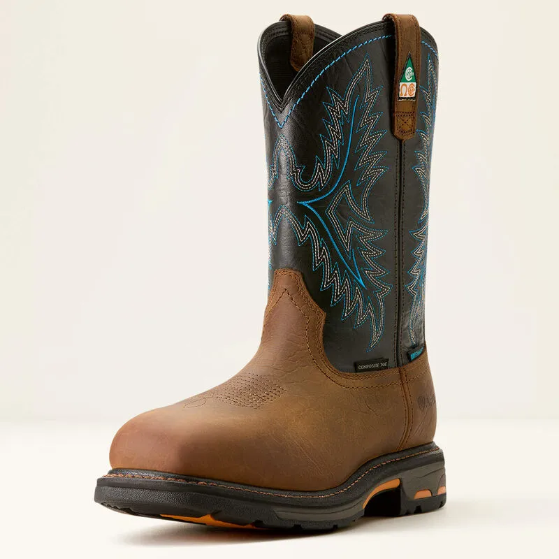 ARIAT Men's WorkHog CSA Waterproof Composite & Wide Square Toe Work Boot 10042554