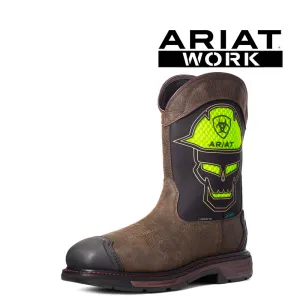 ARIAT Men's Workhog Patriot Waterproof Carbon Toe  Work Boot 10035881