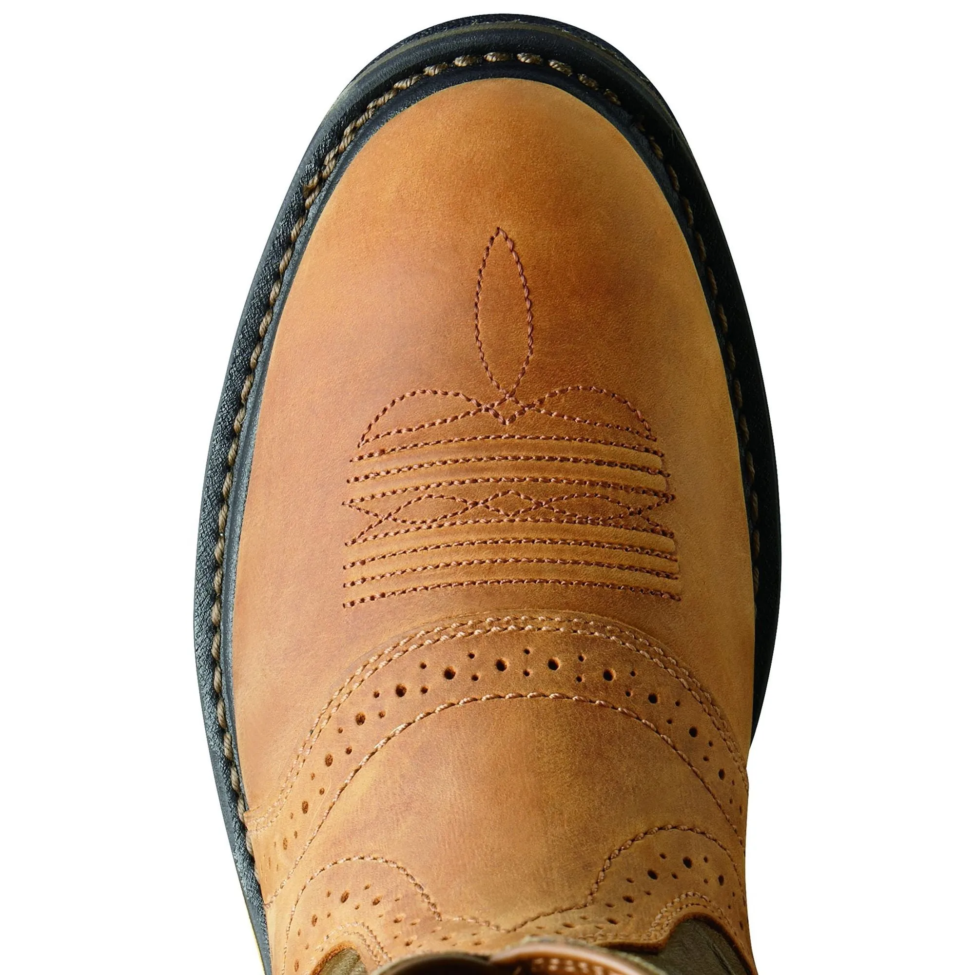 ARIAT Men's WorkHog Round Toe Waterproof Work Boot 10008633