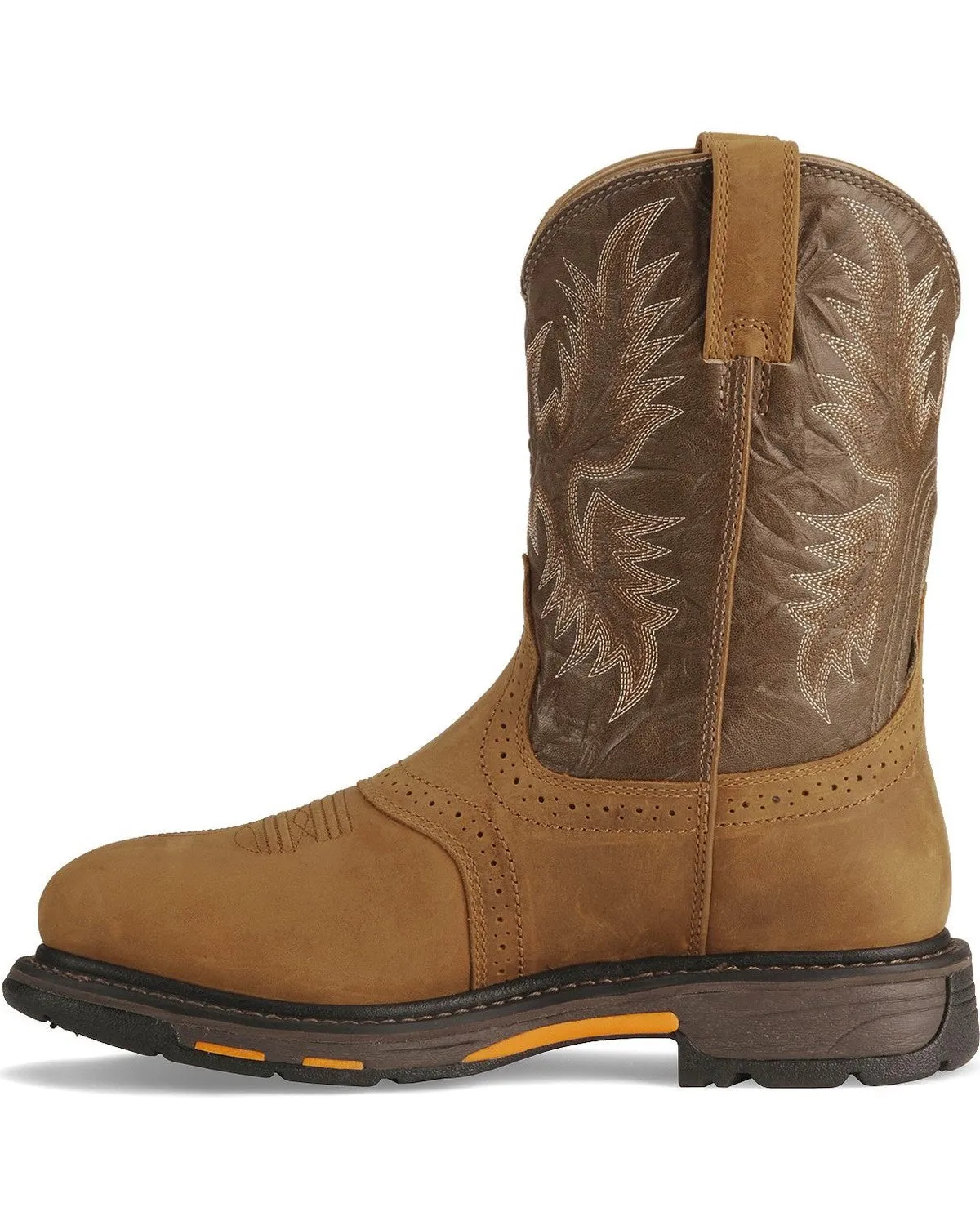 ARIAT Men's WorkHog Round Toe Waterproof Work Boot 10008633