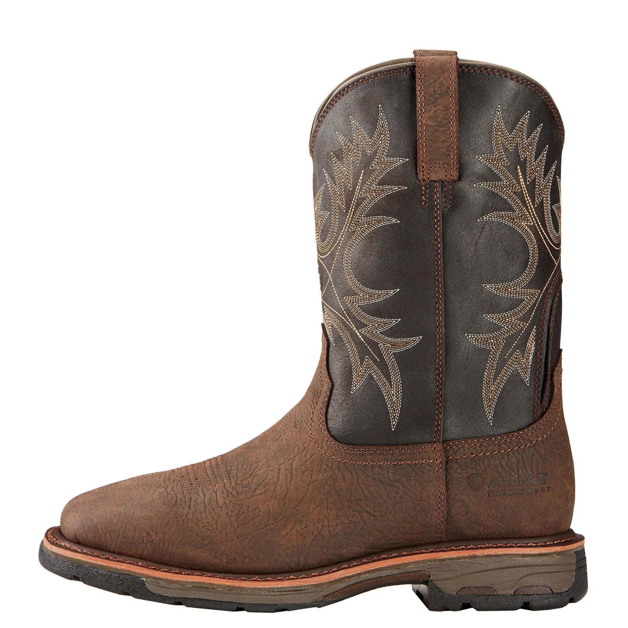 ARIAT Men's Workhog Waterproof 11 Inch Work Boot 10017436