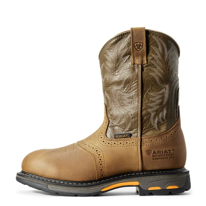 ARIAT Men's Workhog Waterproof Composite Toe Work Boot 10008635