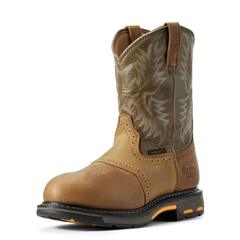 ARIAT Men's Workhog Waterproof Composite Toe Work Boot 10008635