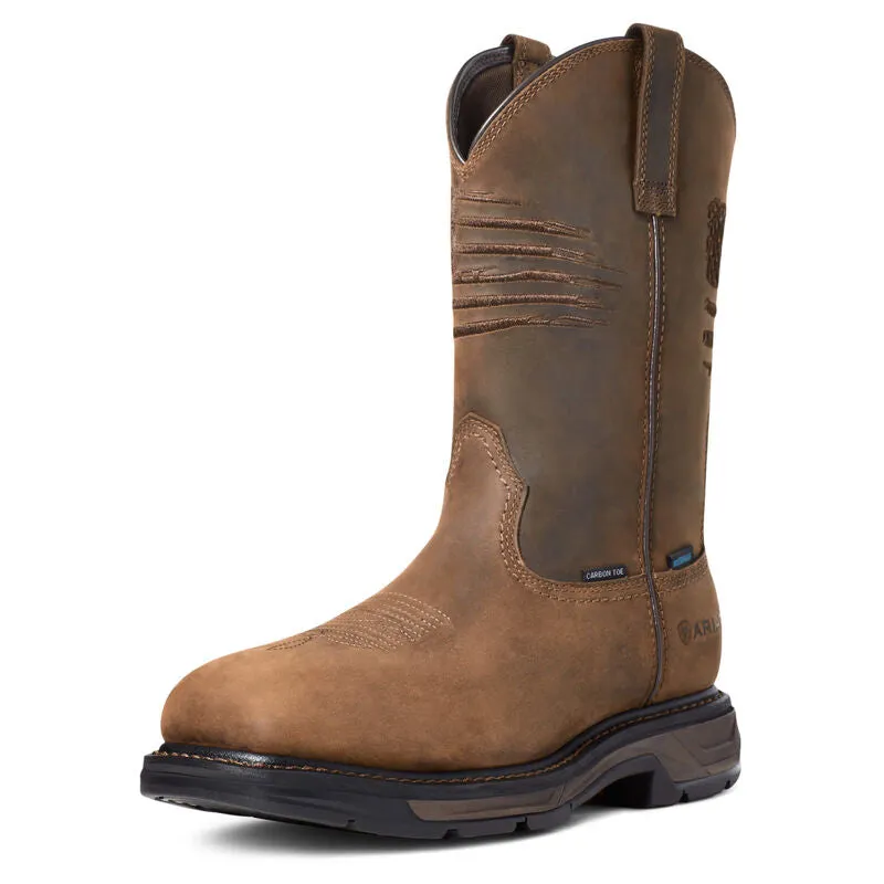 ARIAT Men's Workhog XT Patriot Waterproof Work Boot 10036002