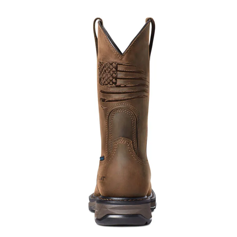 ARIAT Men's Workhog XT Patriot Waterproof Work Boot 10036002