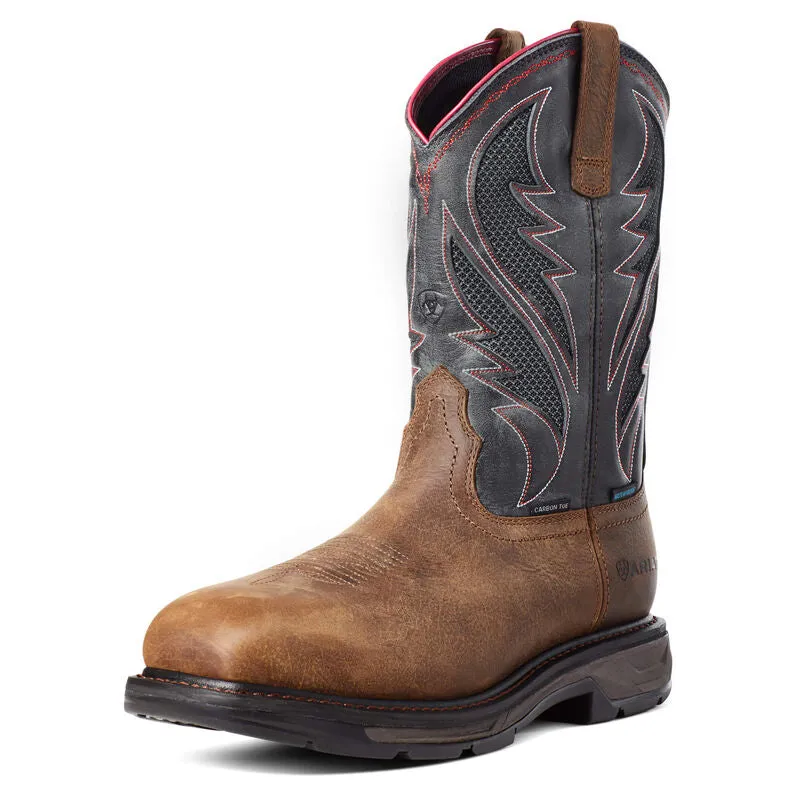 ARIAT Men's Workhog XT Venttek Waterproof Carbon Toe Work Boot 10036005