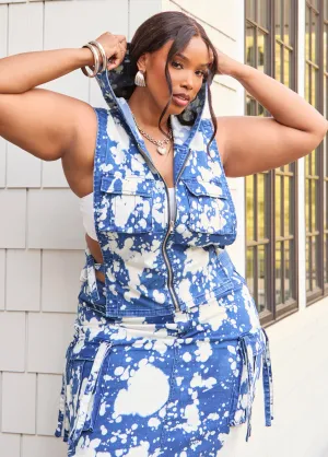 Bleach Denim Vest