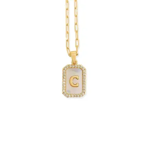 C Letter Necklace