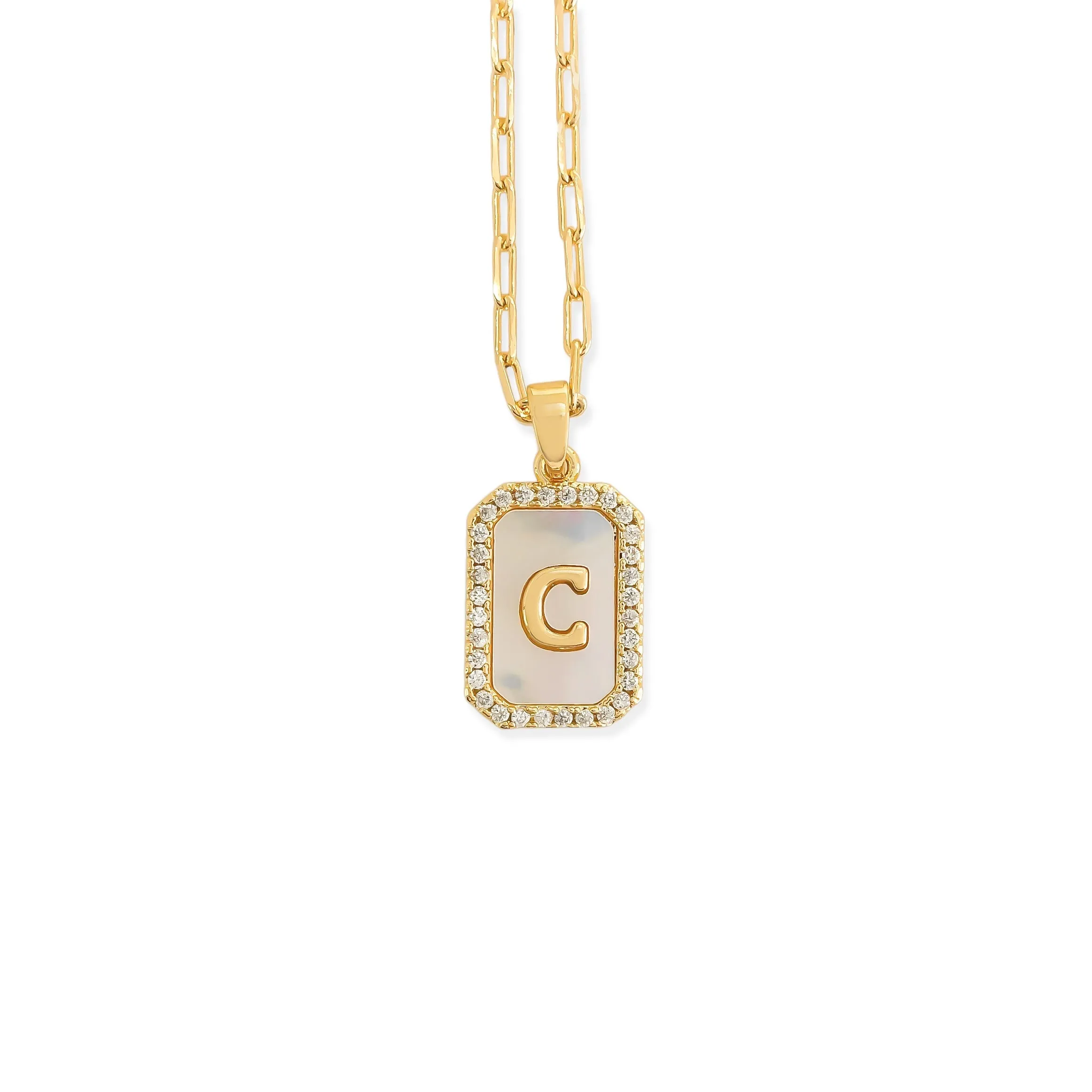 C Letter Necklace