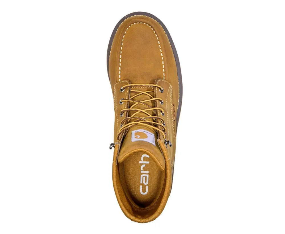 CARHARTT Men's 6" Wedge Waterproof Moc Nano Toe Work Boot FW6425
