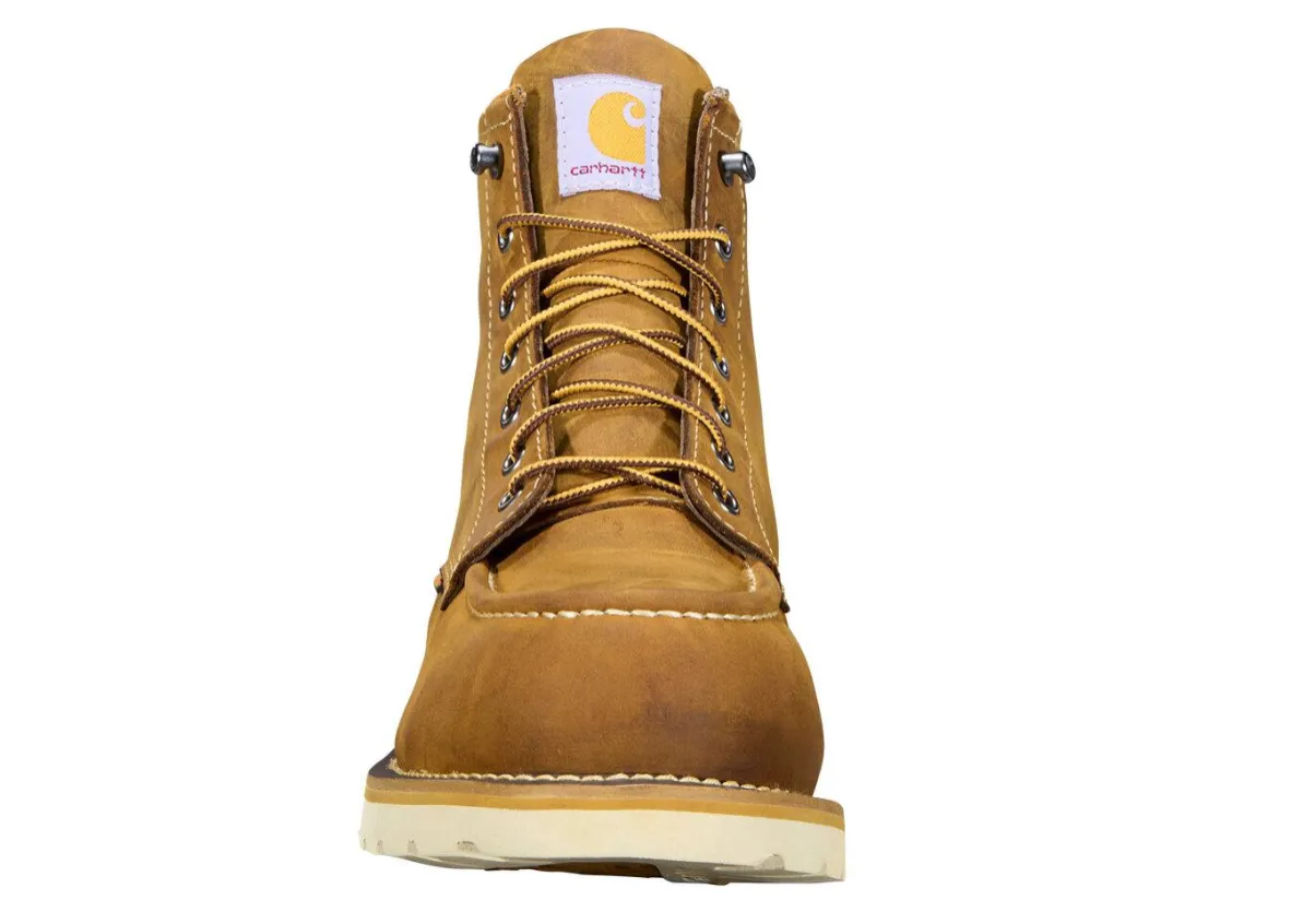 CARHARTT Men's 6" Wedge Waterproof Moc Nano Toe Work Boot FW6425