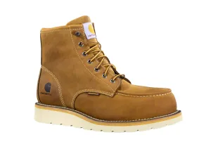 CARHARTT Men's 6" Wedge Waterproof Moc Nano Toe Work Boot FW6425