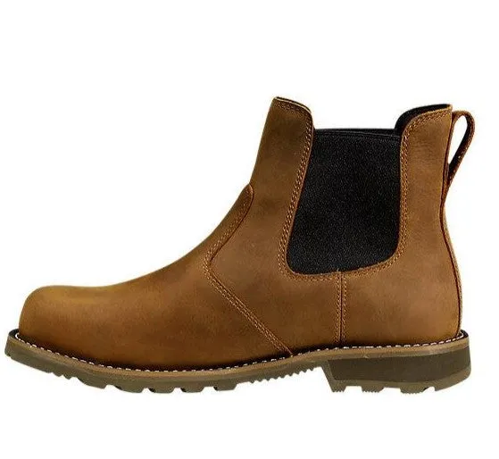 CARHARTT Men's Frontier Water Resistant Steel Toe Chelsea Work Boot FN5254