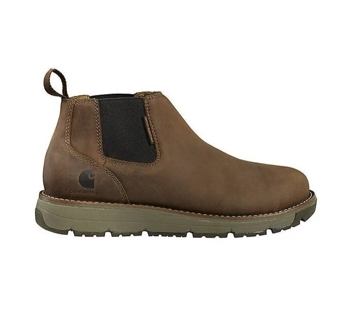 CARHARTT Men's Millbrook Water Resistant 4 Inch Romeo Wedge Work Boot FM4000