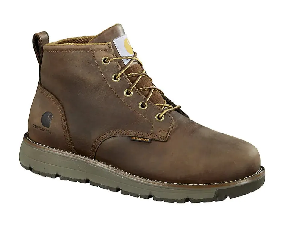 CARHARTT Men's Millbrook Waterproof 5 Inch Steel Toe Wedge Work Boot FM5204