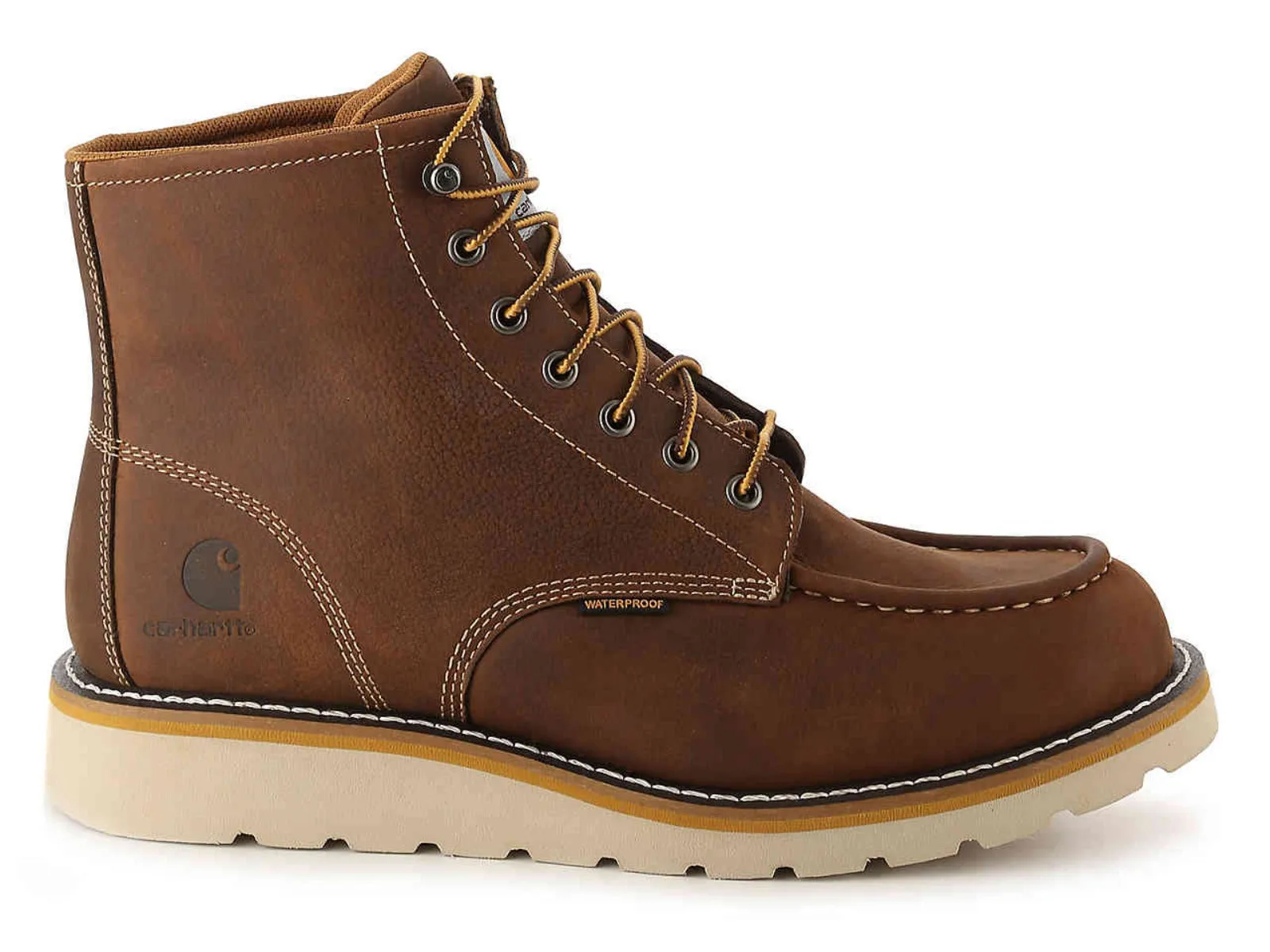 CARHARTT Men's Wedge Boot 6 Inch Soft Toe Waterproof CMW6095