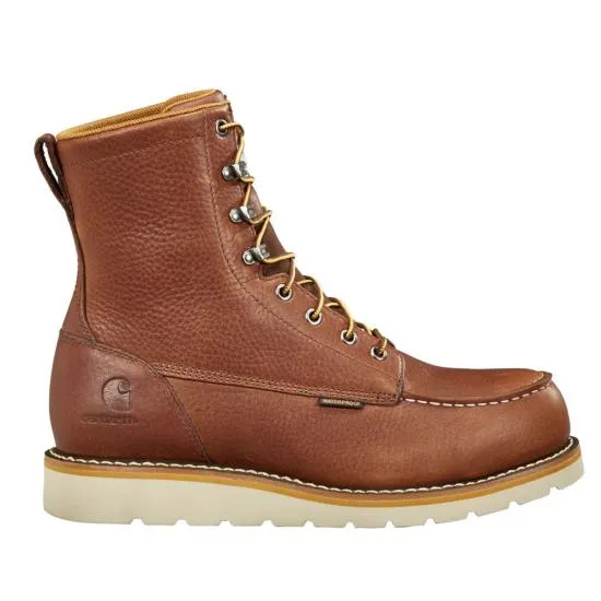 CARHARTT Men's Wedge Waterproof 8 Inch Steel Toe Work Boot FW8275