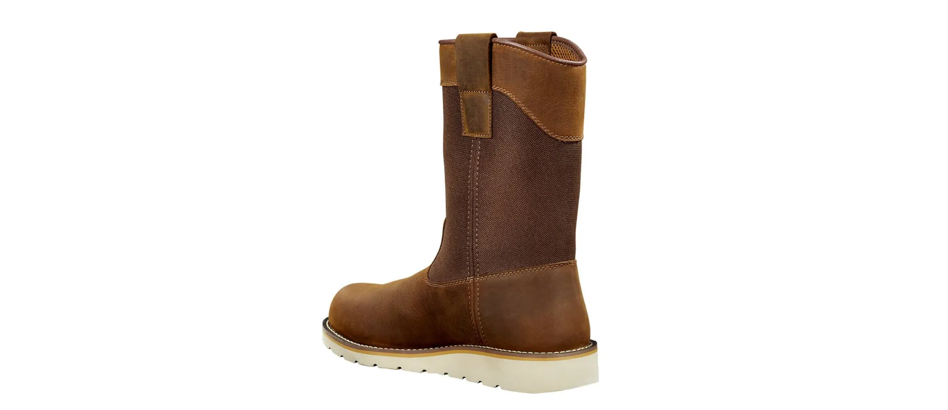 CARHARTT Men's Wellington Wedge Boot 10 Inch Round Toe Waterproof Steel toe Work Boots FW1232