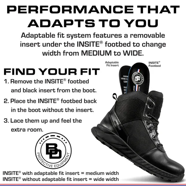 CARHARTT Unisex BDX6'' Waterproof & Soft Toe Side Zip Boot BDX6001