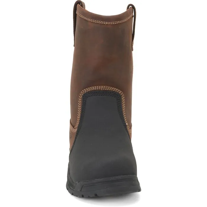CAROLINA Men's Well X 10" Met Guard Composite Toe Ranch Wellington Work Boot CA4582