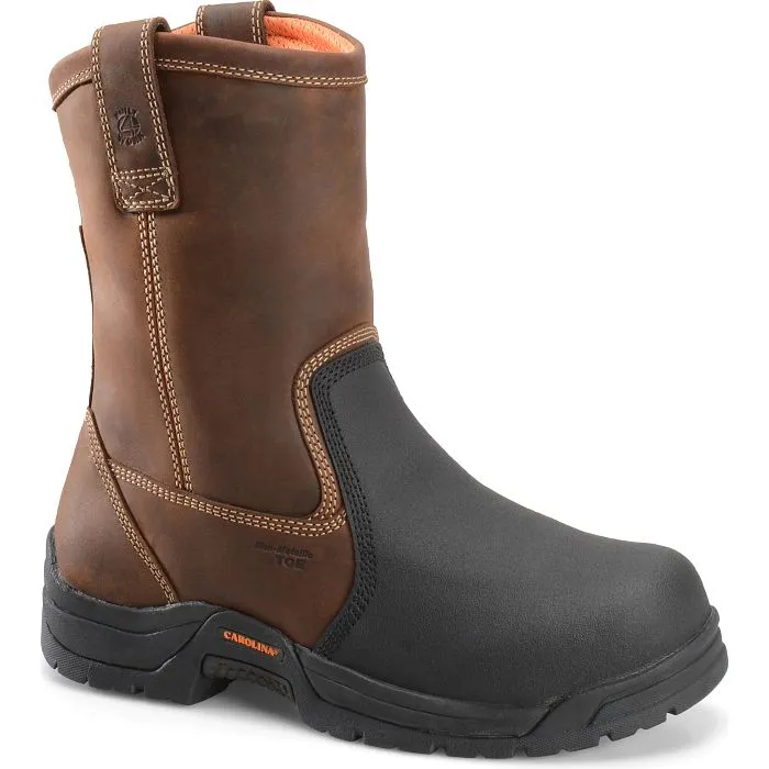 CAROLINA Men's Well X 10" Met Guard Composite Toe Ranch Wellington Work Boot CA4582