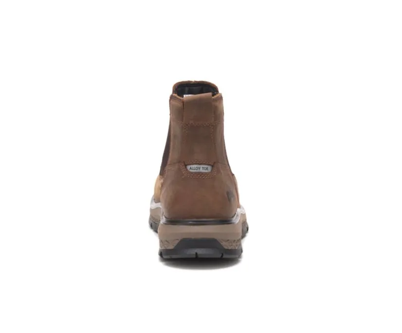 CATERPILLAR Men's Exposition Chelsea Alloy Toe Waterproof Work Boot P91369