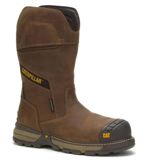 CATERPILLAR Men's Work Boot  Excavator Superlite  Waterproof Composite Work Boot P91448