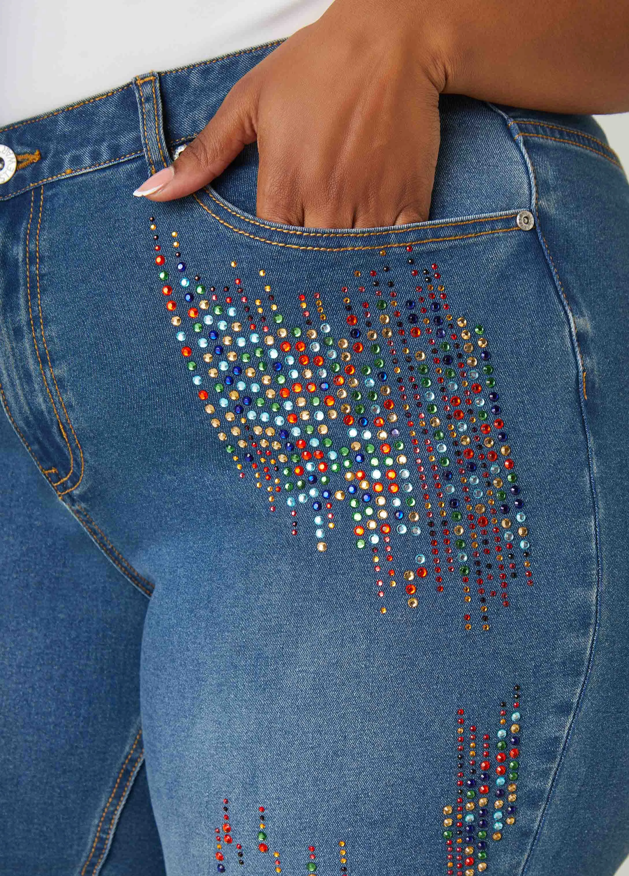 Crystal Skinny Jeans