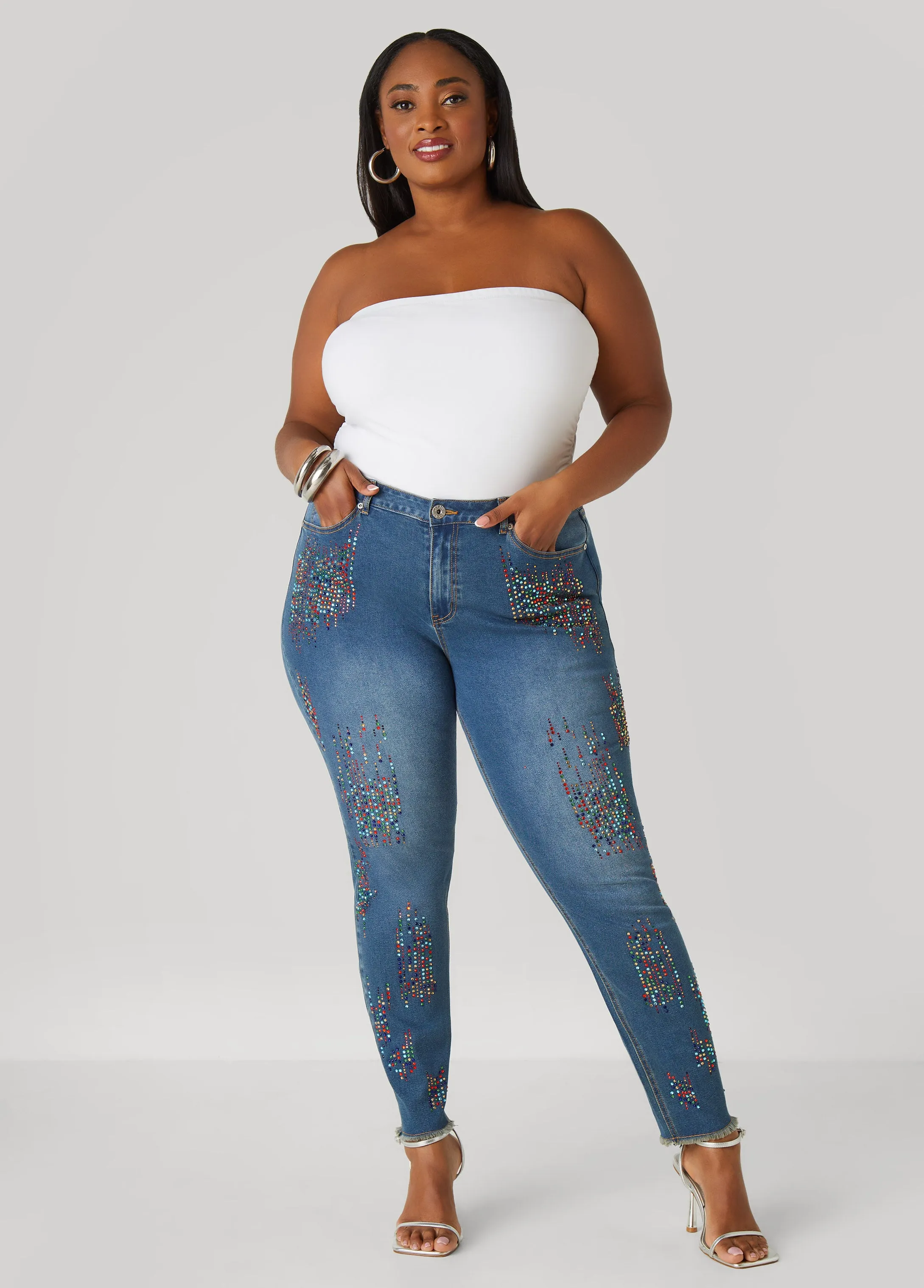 Crystal Skinny Jeans